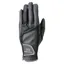 Hy Sport Active Riding Gloves - Black/Pencil Point Grey