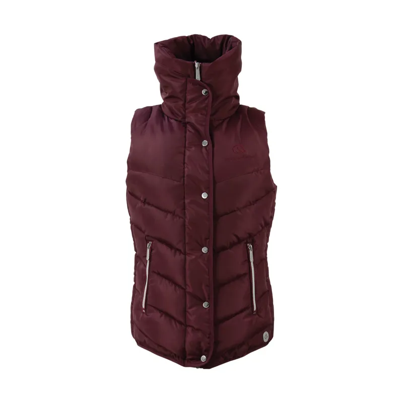 Coldstream Kimmerston Quilted Gilet - Windsor Wine Medium