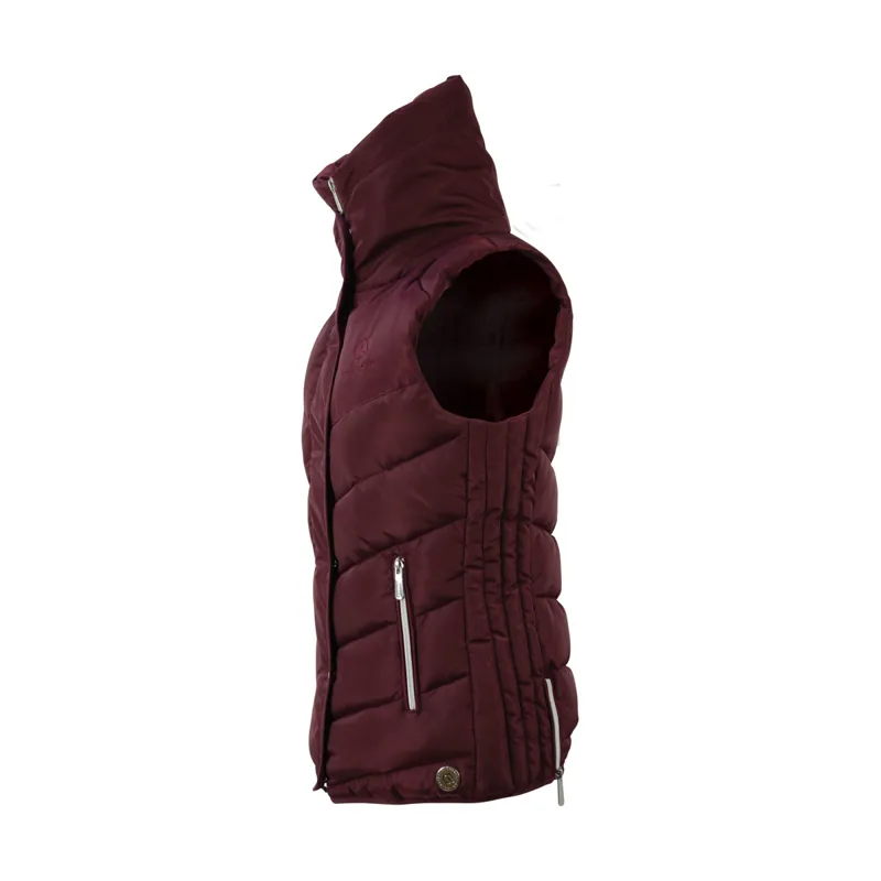Coldstream Kimmerston Quilted Gilet - Windsor Wine Medium-1