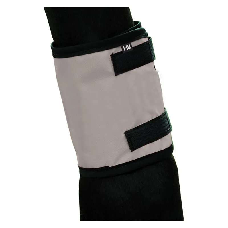 Hy Equestrian Silva Flash Reflective Leg Band - Reflective Silver