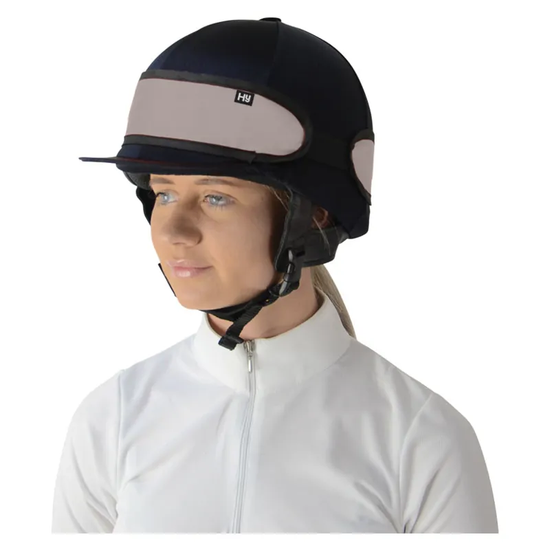 Hy Equestrian Silva Flash Reflective Hat Band - Reflective Silver