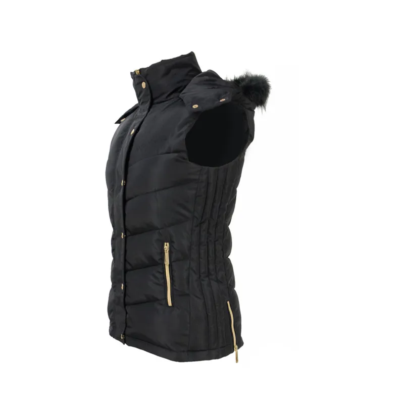 Coldstream Leitholm Quilted Gilet - Black-1