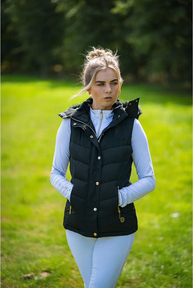 Coldstream Leitholm Quilted Gilet - Black-3