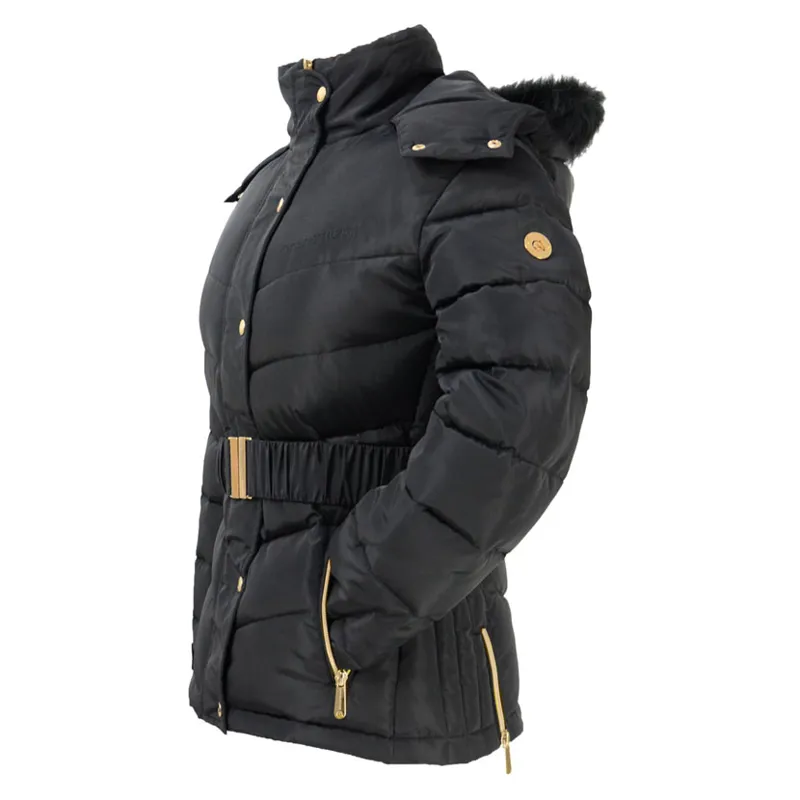 Coldstream Cornhill Quilted Coat - Black-1