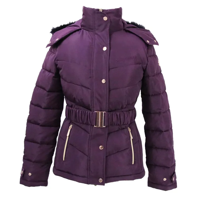 Coldstream Cornhill Quilted Coat - Mulberry Purple