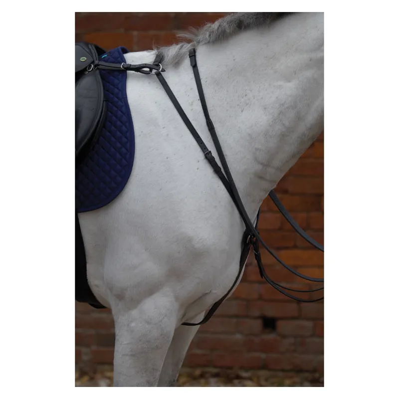 Hy Equestrian Hunting Breastplate - Brown