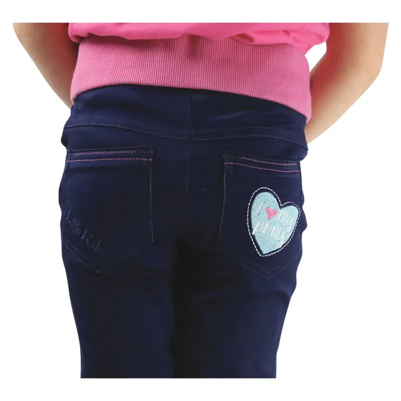 I Love My Pony Collection Pull-Ons By Little Rider - Denim-1