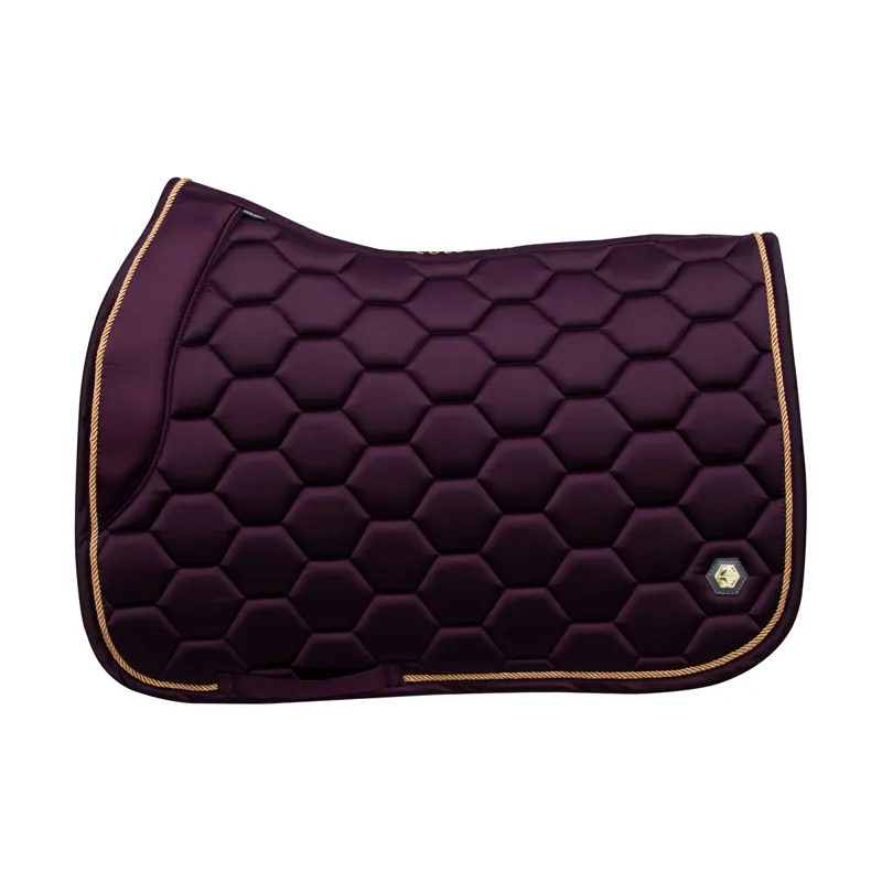 Coldstream Marygold GP Saddle Pad - Mulberry Purple