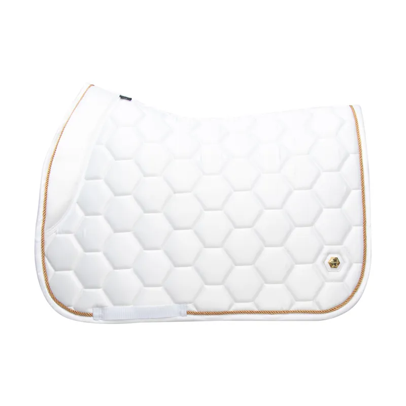 Coldstream Marygold GP Saddle Pad - White