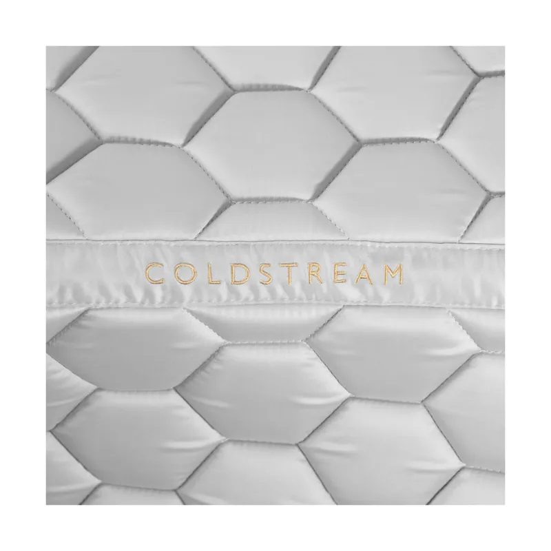 Coldstream Marygold GP Saddle Pad - White-1