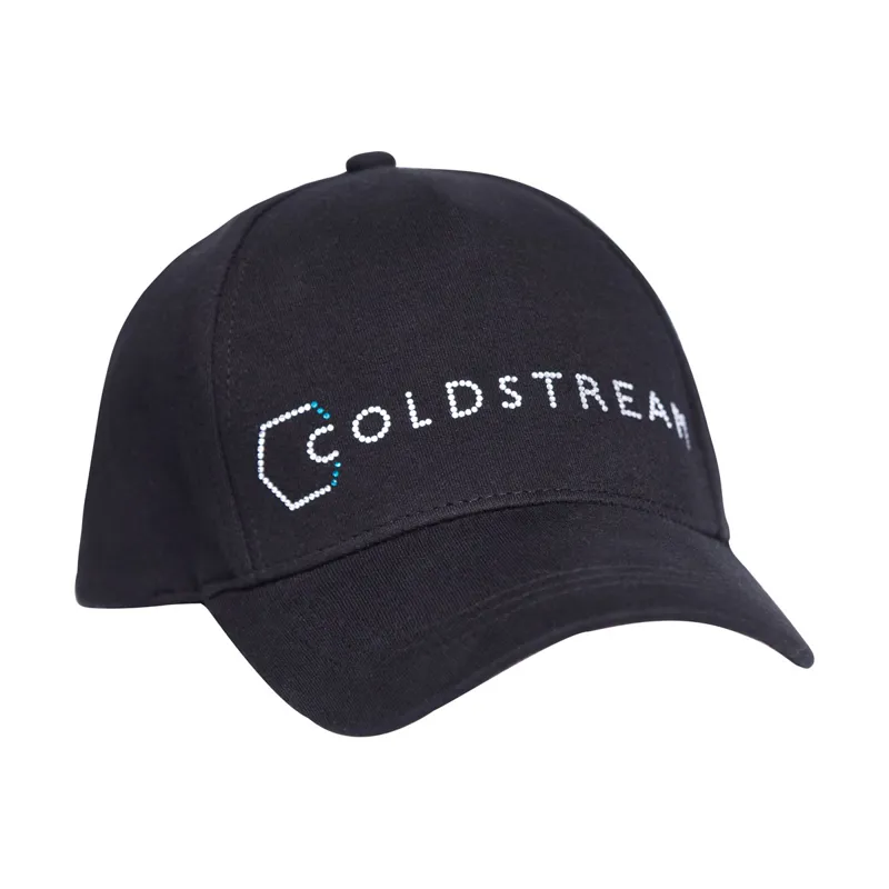 Coldstream Yarrowford Diamante Baseball Cap - Black