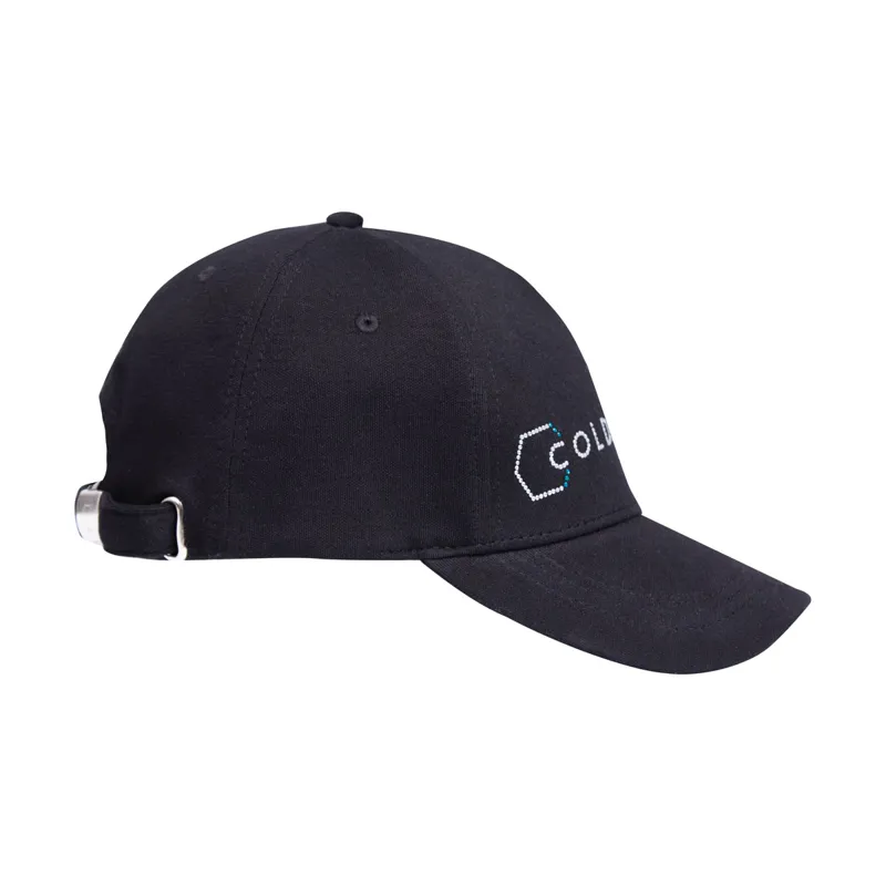 Coldstream Yarrowford Diamante Baseball Cap - Black-1