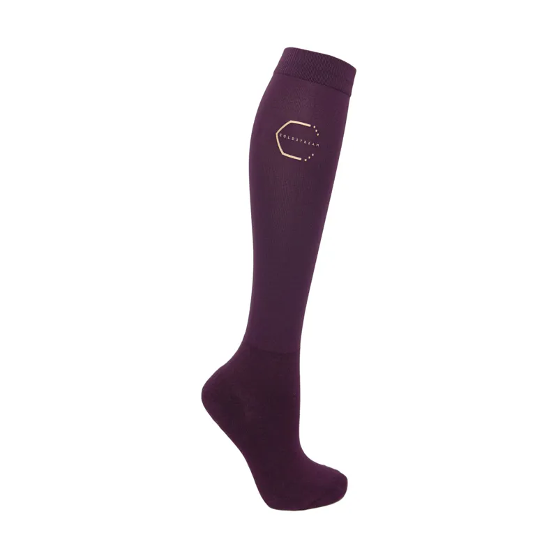 Coldstream Next Generation Ednam Socks - Mulberry Purple