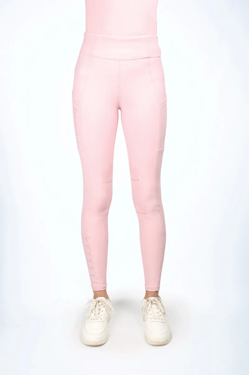Coldstream Next Generation Cranshaws Riding Tights - Blush Pink