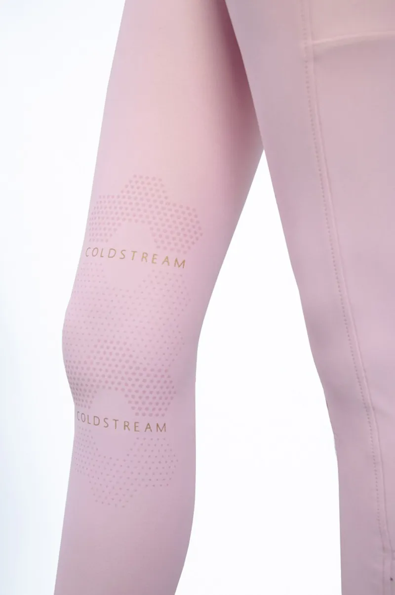 Coldstream Next Generation Cranshaws Riding Tights - Blush Pink-4