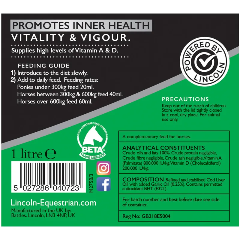 Lincoln Cod Liver Oil-3