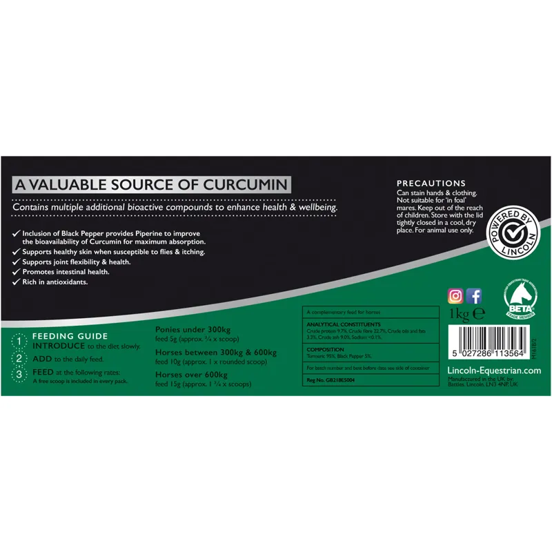 Lincoln Turmeric Gold - 1kg-1