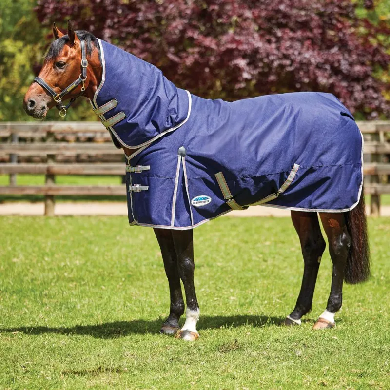 WeatherBeeta ComFiTec Essential Detach-A-Neck 220g Rug - Navy/Silver