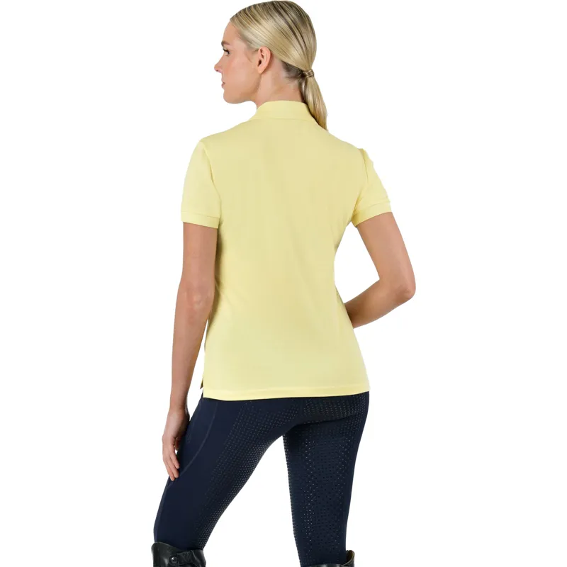 Dublin Ladies Lily Cap Sleeve Polo - Butter-2