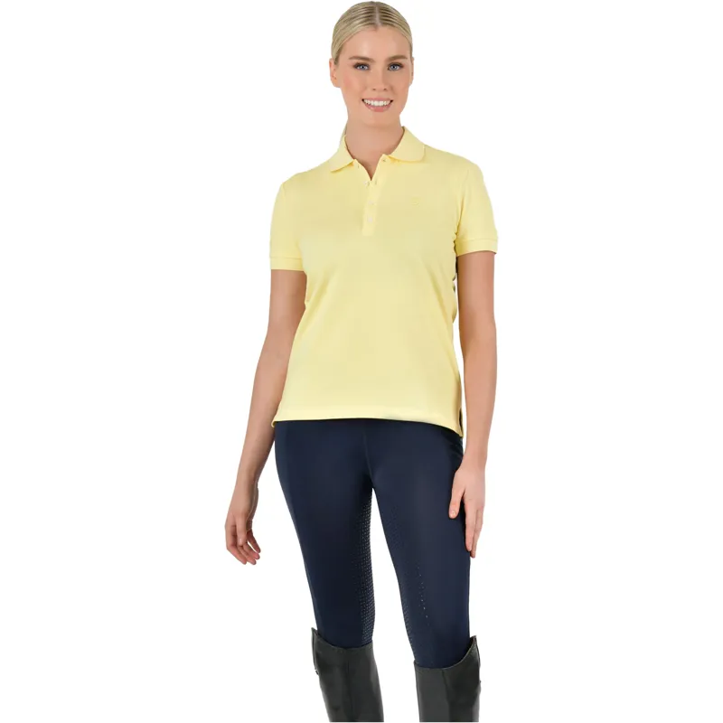 Dublin Ladies Lily Cap Sleeve Polo - Butter-1