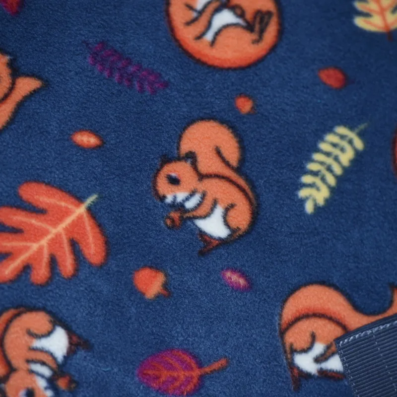 WeatherBeeta Fleece Cooler Standard Neck Rug - Squirrel Print-1