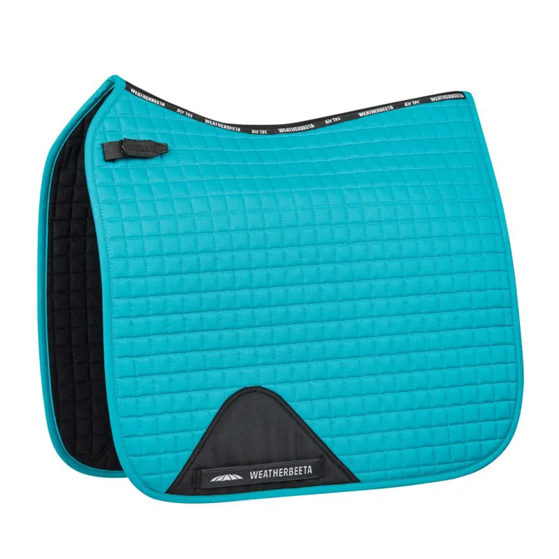 WeatherBeeta Prime Dressage Saddle Pad - Turquoise