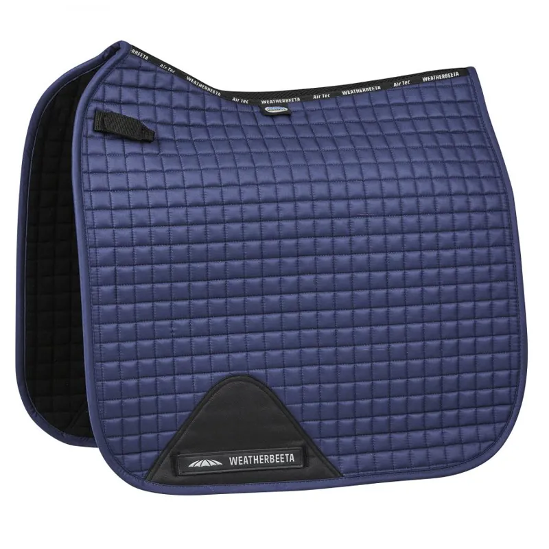 WeatherBeeta Prime Dressage Saddle Pad - Blueberry Navy