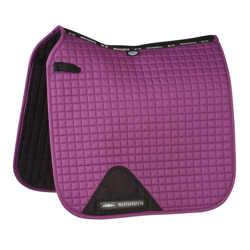 WeatherBeeta Prime Dressage Saddle Pad - Violet