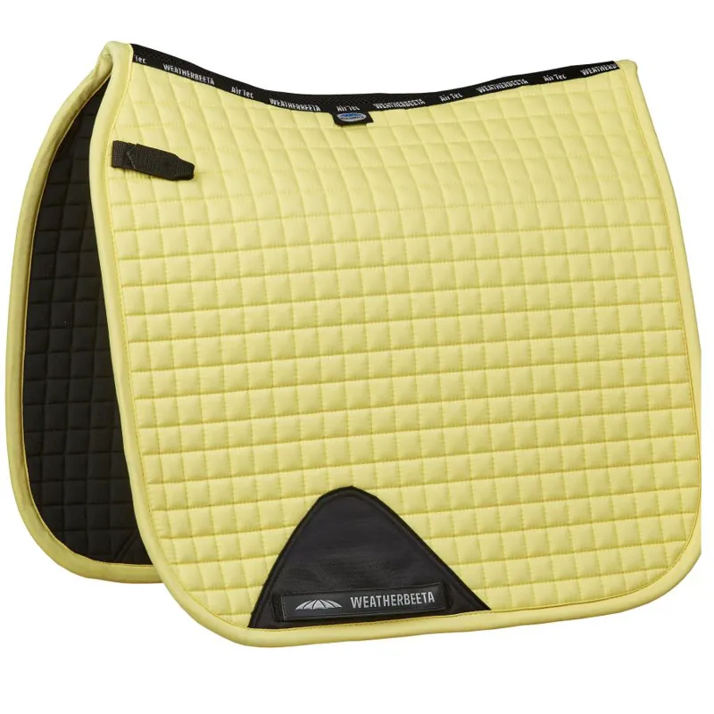 WeatherBeeta Prime Dressage Saddle Pad - Butter