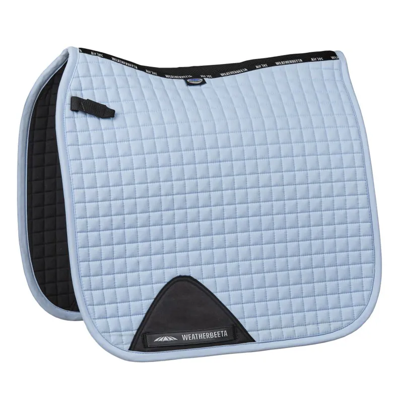 WeatherBeeta Prime Dressage Saddle Pad - Ice Blue