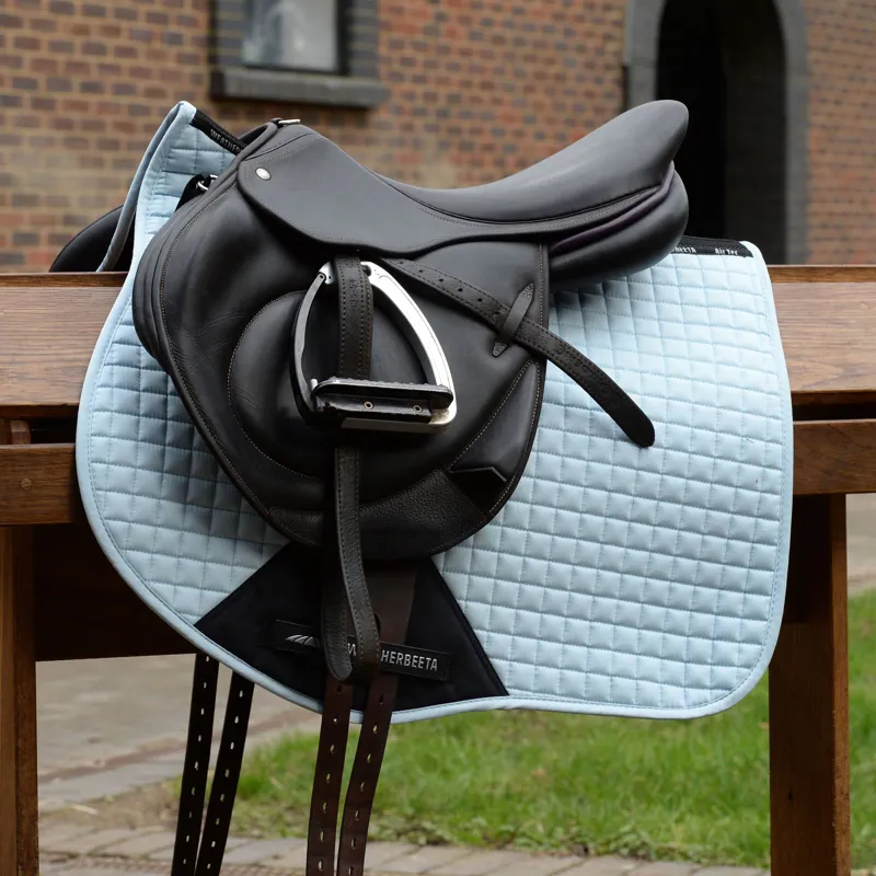 Weatherbeeta Prime All Purpose Saddle Pad - Ice Blue-1
