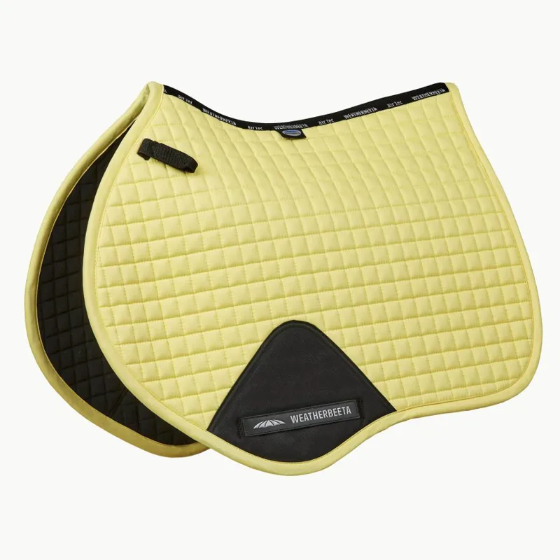 Weatherbeeta Prime Jump Shaped Saddle Pad - Butter