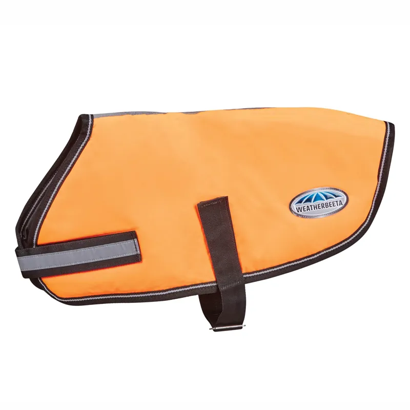 WeatherBeeta ComFiTec Reflective Parka 300D Dog Coat - Orange-1