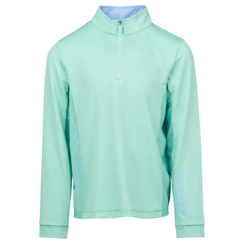 Dublin Airflow Long Sleeve Childs Top - Mint