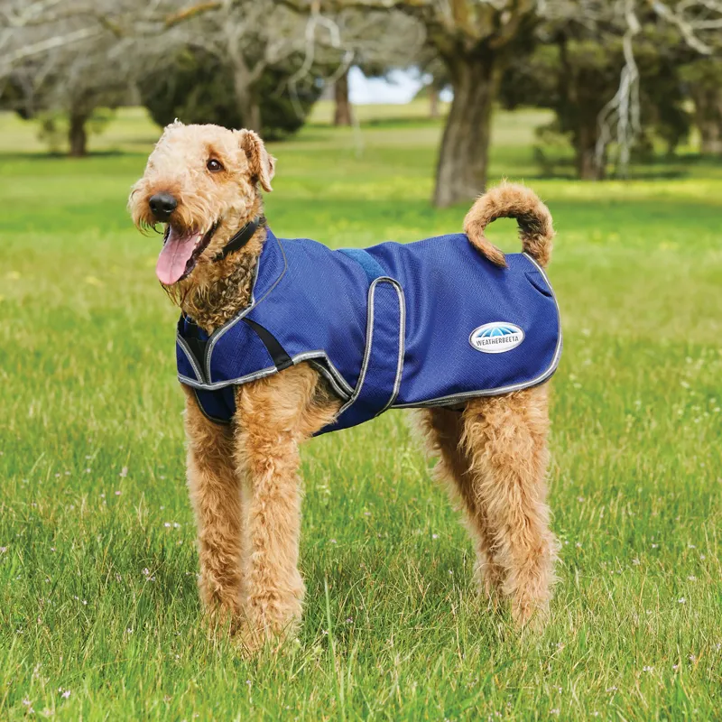 Weatherbeeta ComFiTec Premier Free Duo Deluxe Parka Dog Coat - Blue