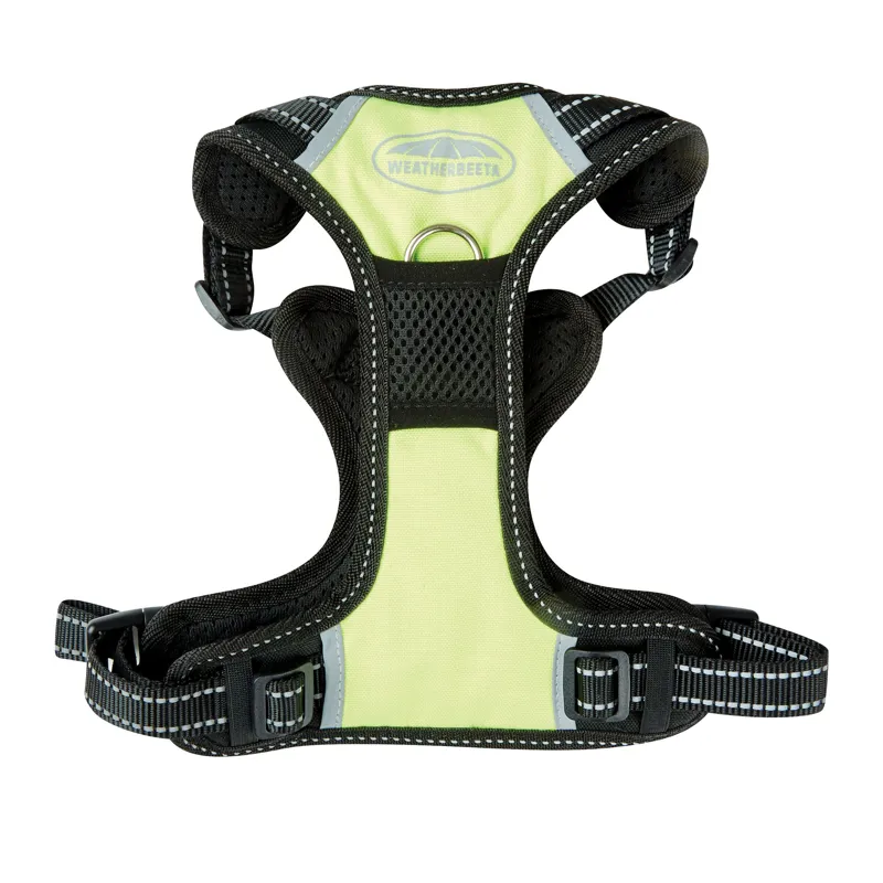 Weatherbeeta Anti Pull/Travel Harness - Black/Yellow-2