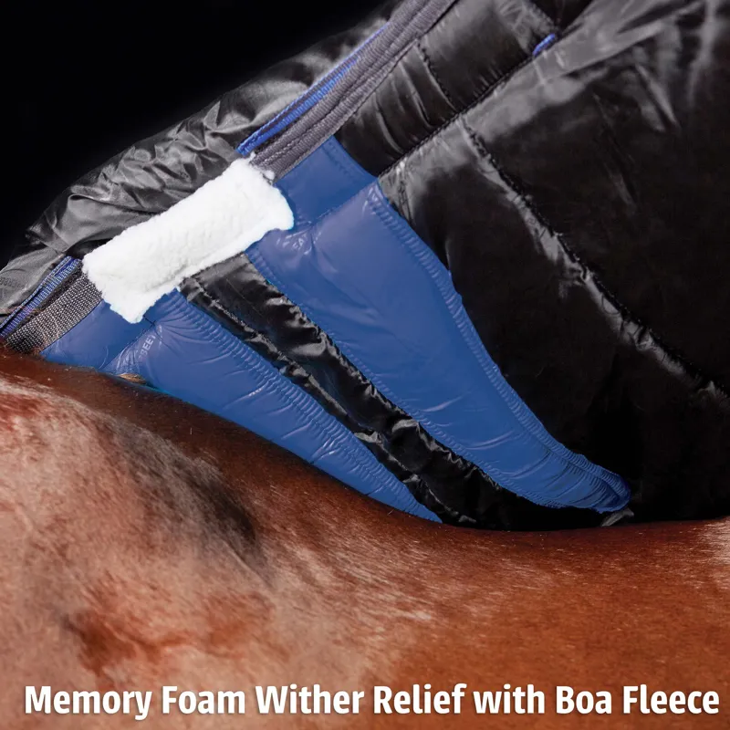 WeatherBeeta ComFiTec Ultra Cozi II Detach-A-Neck 220g Rug - Charcoal-4