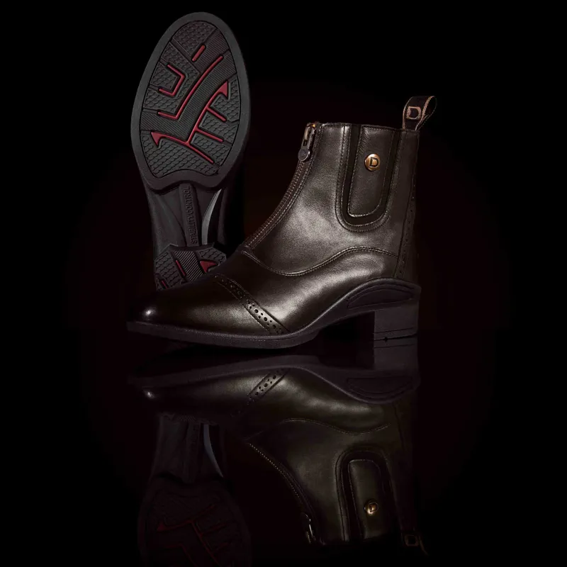 Dublin Rapture Zip Paddock Boots - Brown