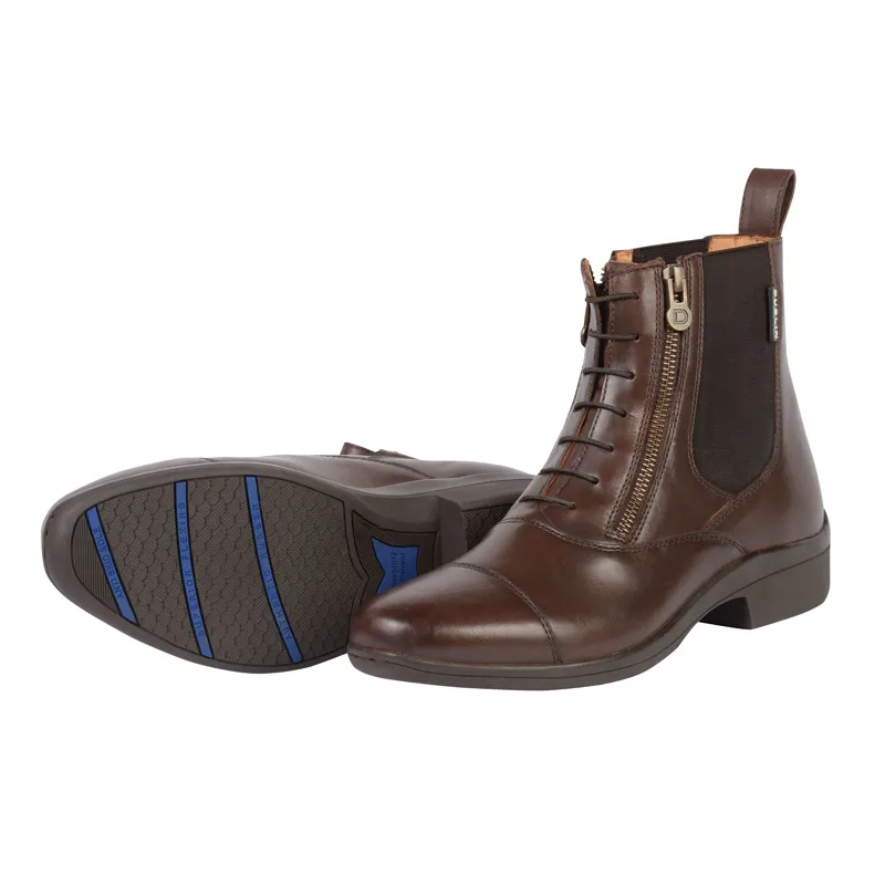 Dublin Paramount Side Zip Paddock Boots - Brown