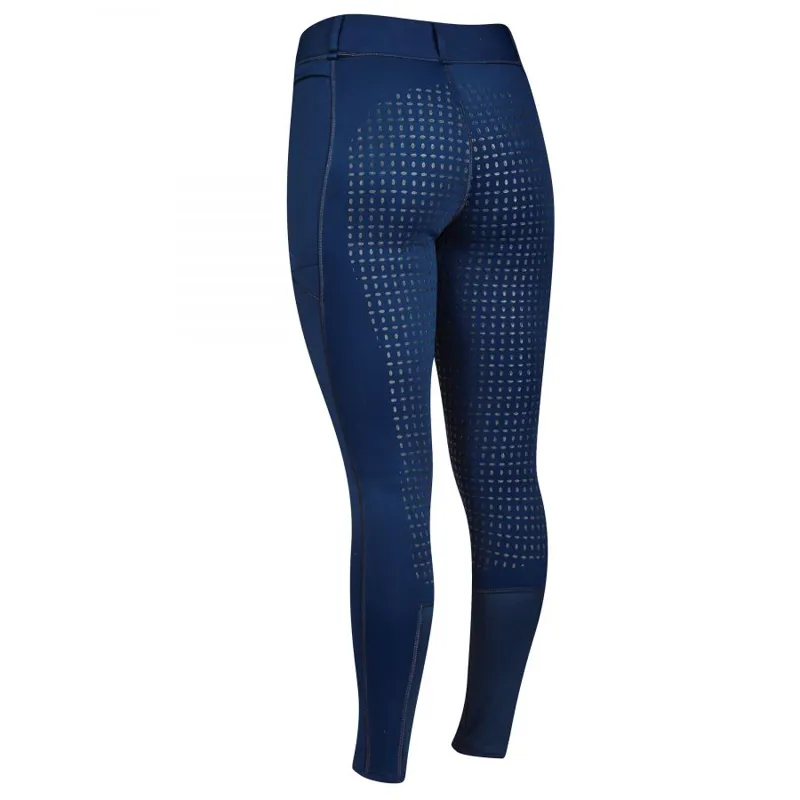 Dublin Warm it Thermodynamic Childs Riding Tights - Navy-1