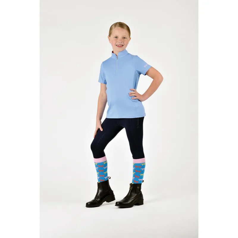 Dublin Kylee Short Sleeve Shirt II - Bluebell-2