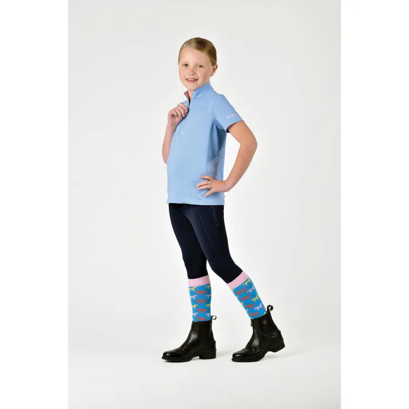 Dublin Kylee Short Sleeve Shirt II - Bluebell-3