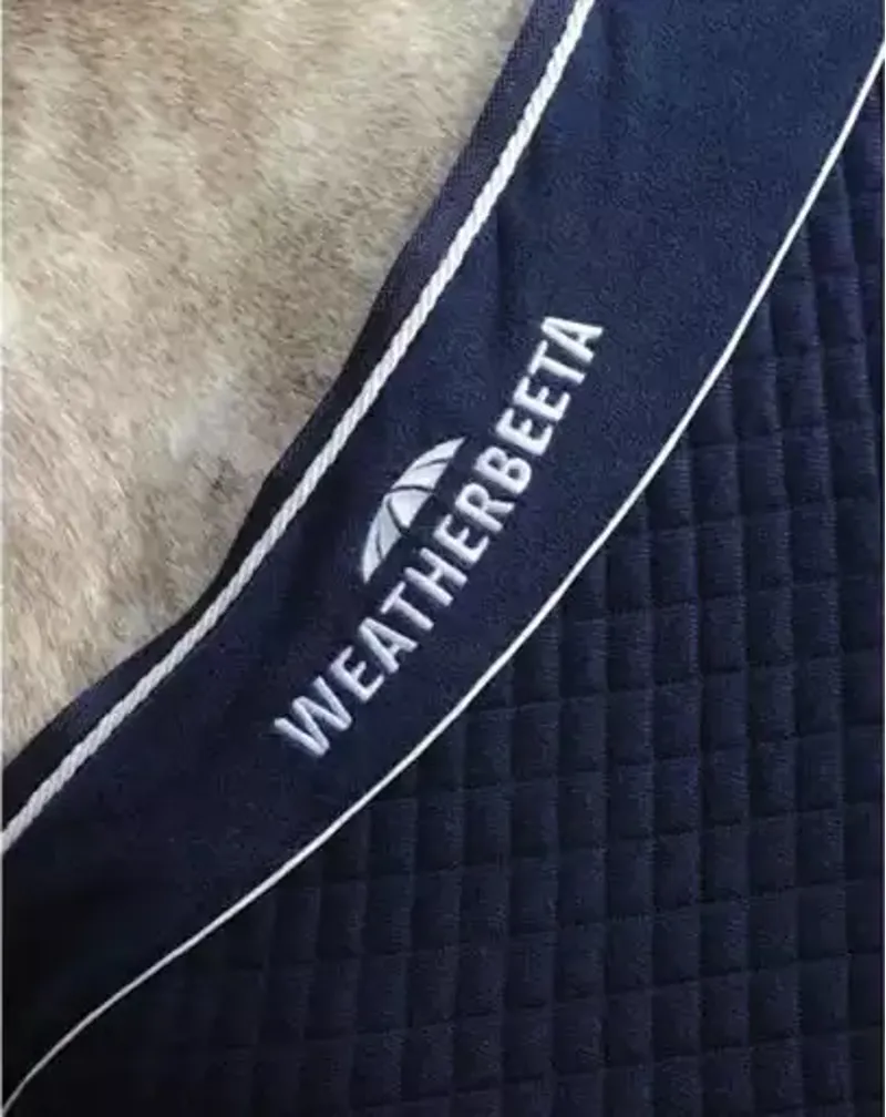 Weatherbeeta Thermocell Standard Neck Cooler Rug - Navy/White-3