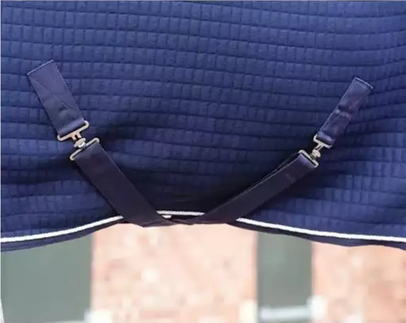 Weatherbeeta Thermocell Standard Neck Cooler Rug - Navy/White-2