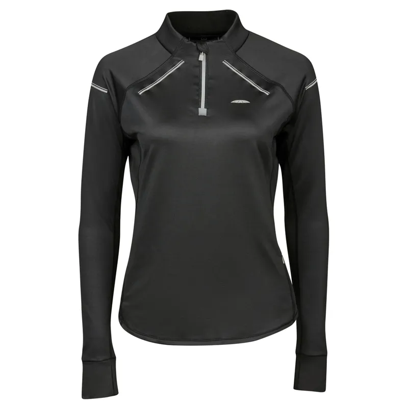 Weatherbeeta Victoria Premium Ladies Thermal Baselayer Top - Black