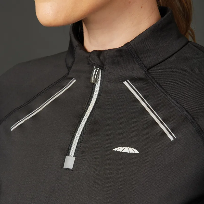 Weatherbeeta Victoria Premium Ladies Thermal Baselayer Top - Black-1