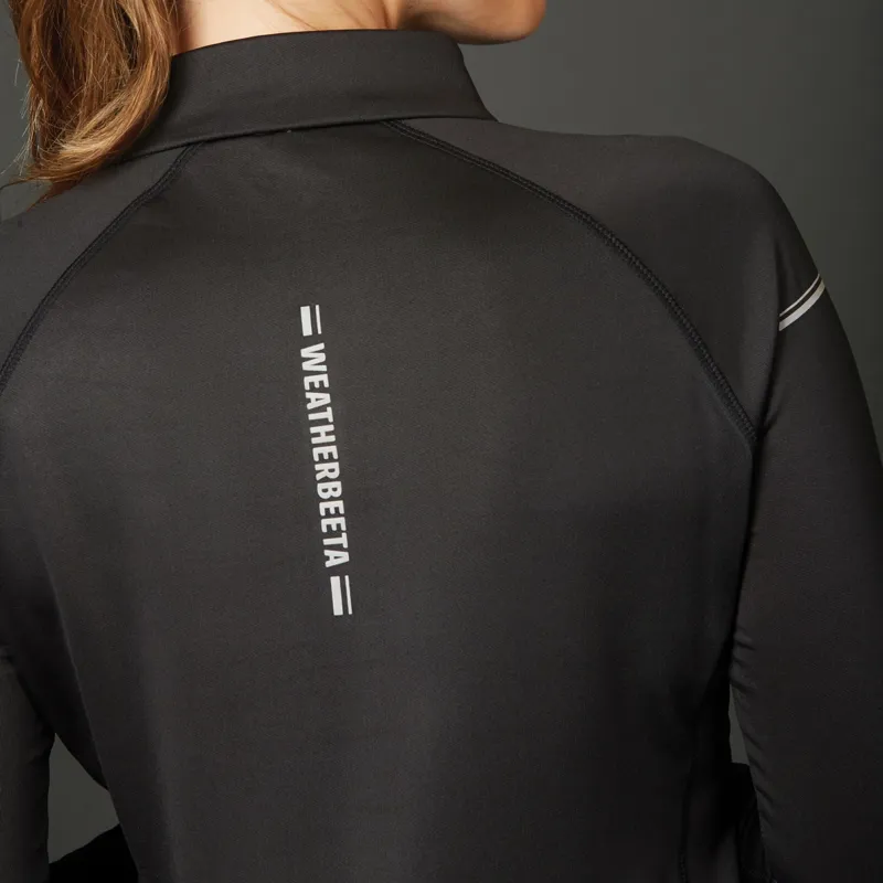 Weatherbeeta Victoria Premium Ladies Thermal Baselayer Top - Black-3