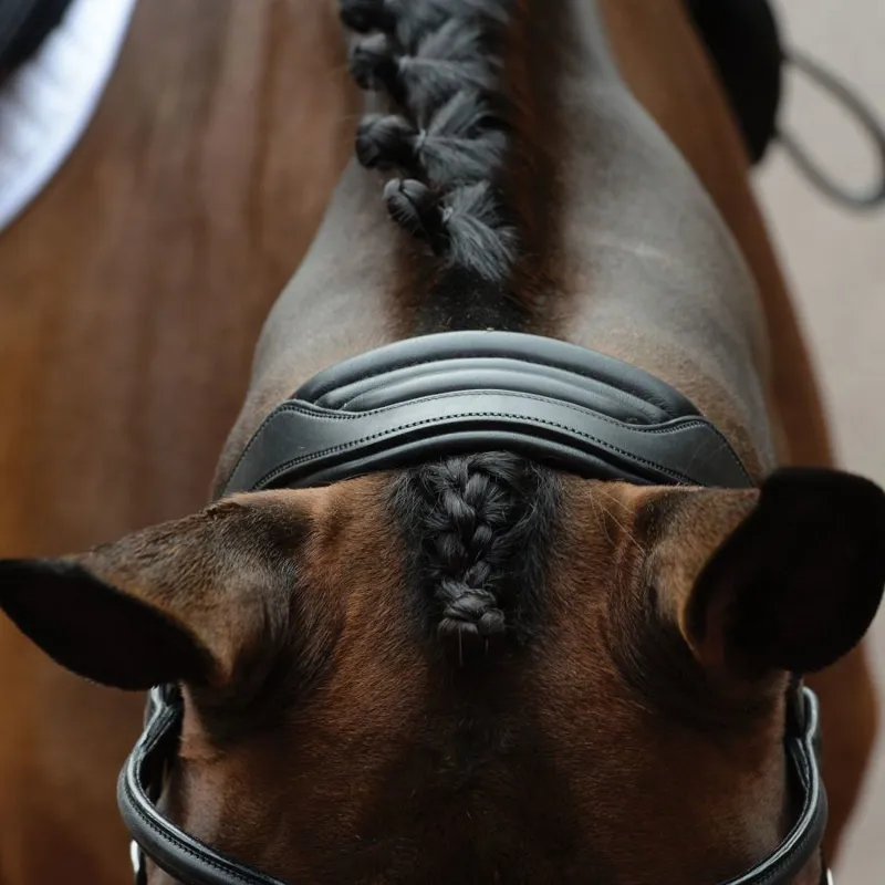 Collegiate ComFiTec Vogue Anatomical Bridle - Black-4