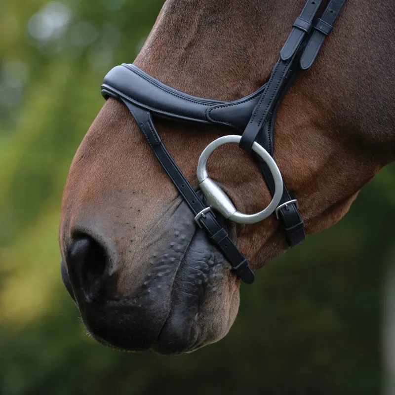 Collegiate ComFiTec Vogue Anatomical Bridle - Black-2