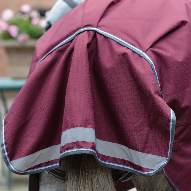 Weatherbeeta ComFiTec Plus Dynamic II 0g Combo Neck Turnout Rug - Maroon-5